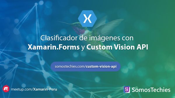 Clasificador de imágenes usando Xamarin y Cognitive Services